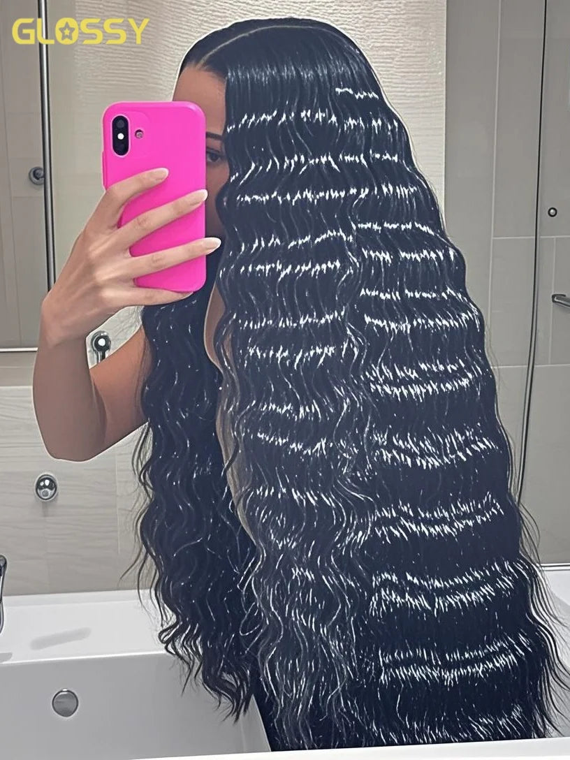 # 30-Inch Brazilian Curly HD Lace Front Wig Sale