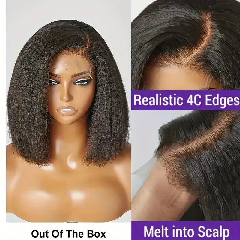 # Effortless Elegance: HD Lace Short Wig with Pre-Pulled Hairline