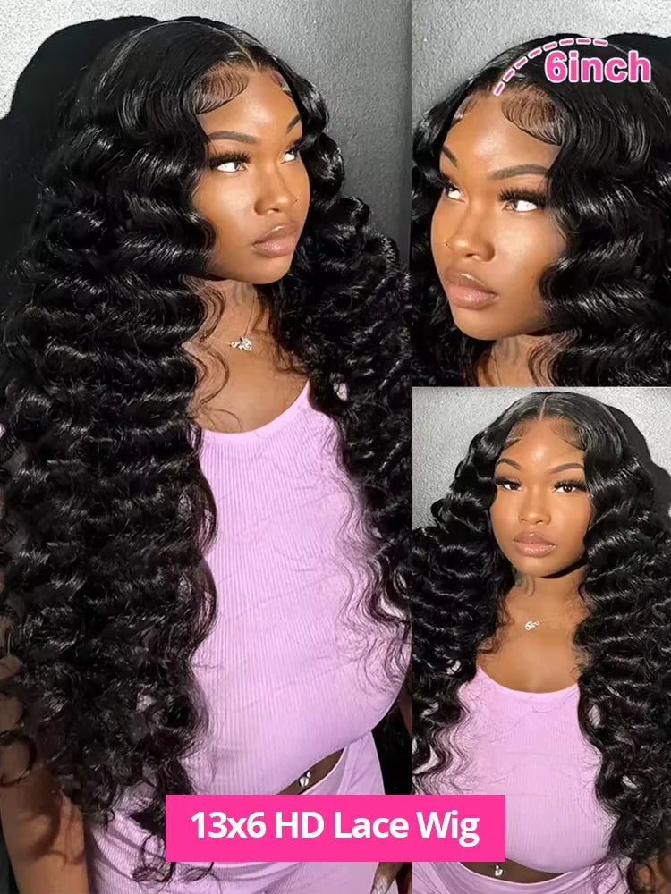 # 30-Inch Brazilian Curly HD Lace Front Wig Sale