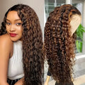 # Curly Deep Wave Brazilian HD Lace Front Wig