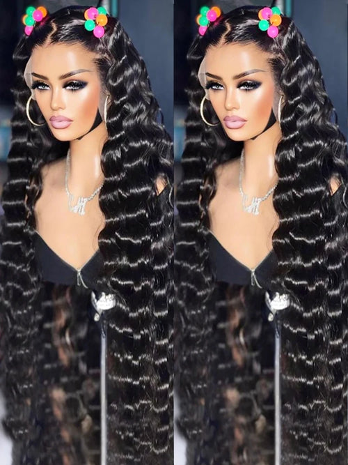 # 30-Inch Brazilian Curly HD Lace Front Wig Sale